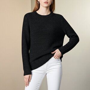 NWT Banana Republic Marino Wool Blend Crewneck Sweater Size S